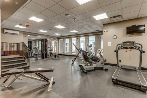 2347-2330 Fish Creek Boulevard Sw, Calgary, AB - Indoor Photo Showing Gym Room