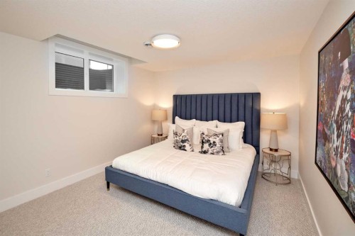 219 Calais Drive Sw, Calgary, AB - Indoor Photo Showing Bedroom