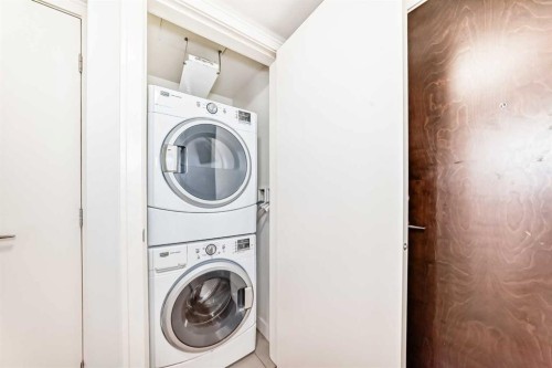 1126-222 Riverfront Avenue Sw, Calgary, AB - Indoor Photo Showing Laundry Room