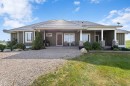 32325 Range Road 24, Rural Mountain View County, AB  - Outdoor With Deck Patio Veranda With Facade 