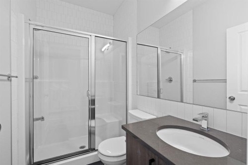 114 Lewiston Way Ne, Calgary, AB - Indoor Photo Showing Bathroom