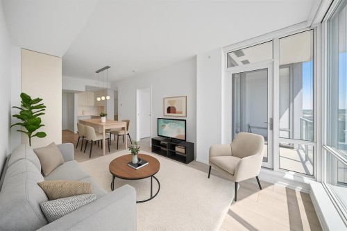 2006-615 6 Avenue Se, Calgary, AB - Indoor Photo Showing Living Room
