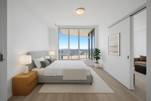 2006-615 6 Avenue Se, Calgary, AB - Indoor Photo Showing Bedroom