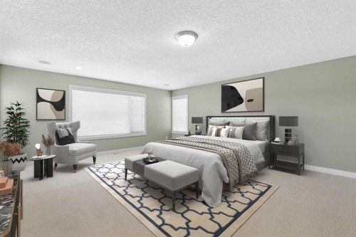 86 Springborough Green Sw, Calgary, AB - Indoor Photo Showing Bedroom