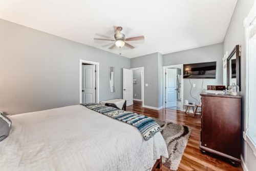 52 Winter Drive, Olds, AB - Indoor Photo Showing Bedroom