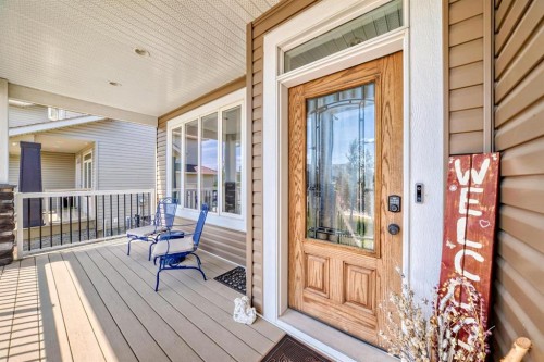 52 Winter Drive, Olds, AB - Outdoor With Deck Patio Veranda With Exterior
