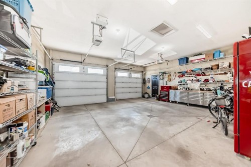 52 Winter Drive, Olds, AB - Indoor Photo Showing Garage