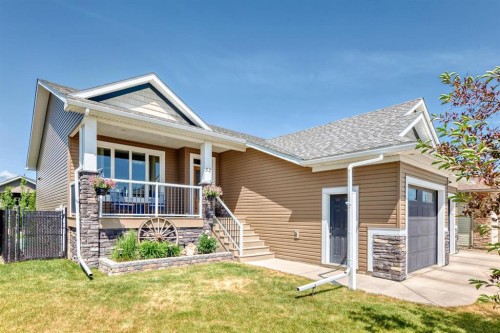 52 Winter Drive, Olds, AB - Outdoor With Deck Patio Veranda