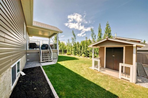 52 Winter Drive, Olds, AB - Outdoor With Exterior