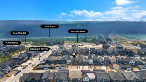 32 Rowmont Common Nw, Calgary, AB - Outdoor With View