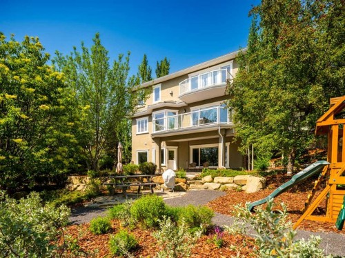 57 Slopes Point Sw, Calgary, AB - Outdoor With Balcony With Deck Patio Veranda