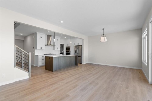 4067 Sawgrass Street Nw, Airdrie, AB - Indoor Photo Showing Kitchen