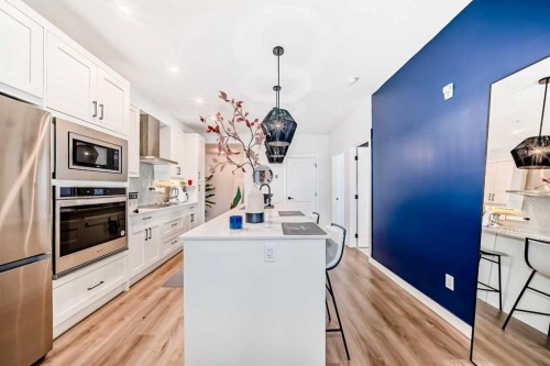 5214-200 Seton Circle Se, Calgary, AB - Indoor Photo Showing Kitchen
