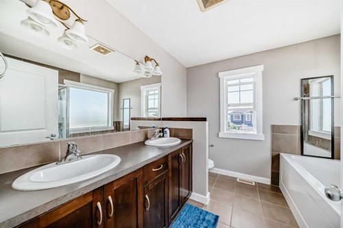 104 Panamount Terrace Nw, Calgary, AB - Indoor Photo Showing Bathroom