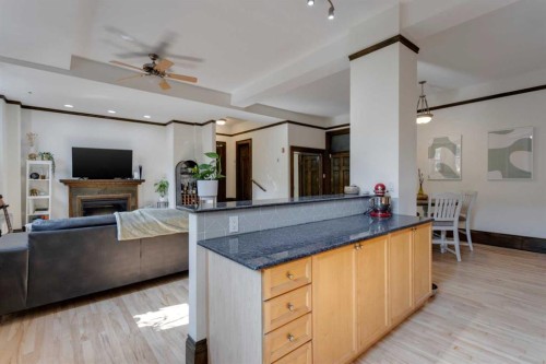 1-804 18 Avenue Sw, Calgary, AB - Indoor With Fireplace