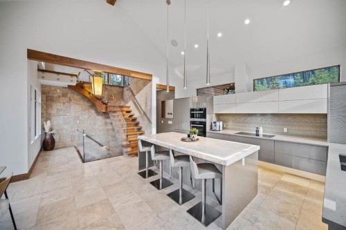 118 Cairns Landing, Canmore, AB - Indoor Photo Showing Kitchen With Upgraded Kitchen