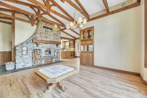 764 East Chestermere Drive, Chestermere, AB - Indoor With Fireplace