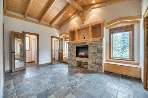 764 East Chestermere Drive, Chestermere, AB - Indoor With Fireplace