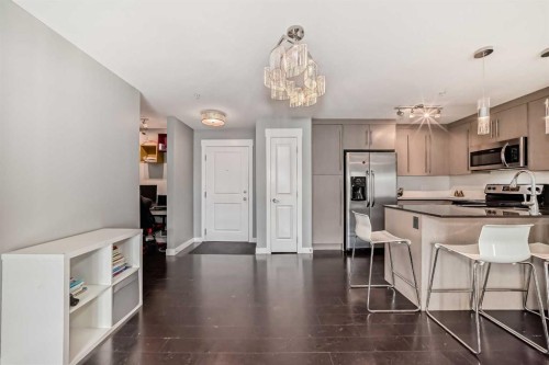 1113-11 Mahogany Row Se, Calgary, AB - Indoor Photo Showing Kitchen With Stainless Steel Kitchen