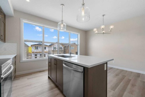 121 Wild Rose Way Se, Calgary, AB - Indoor Photo Showing Kitchen