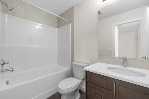 121 Wild Rose Way Se, Calgary, AB - Indoor Photo Showing Bathroom
