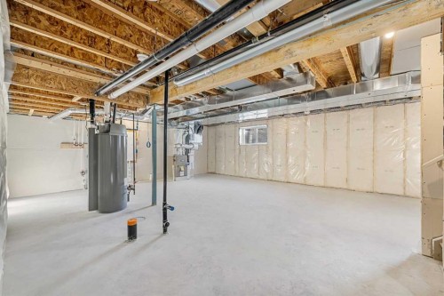 1059 Southwinds Green Sw, Airdrie, AB - Indoor Photo Showing Basement