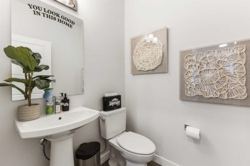 63 Heirloom Boulevard Se, Calgary, AB - Indoor Photo Showing Bathroom