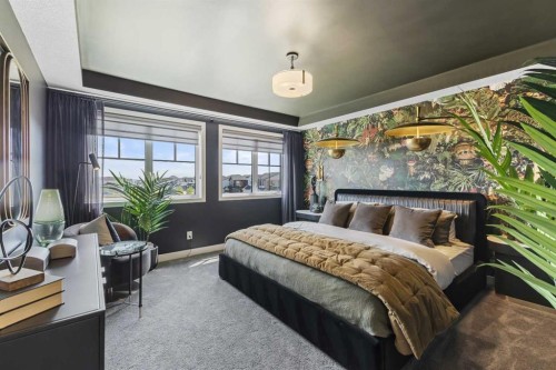 166 Setonstone Green Se, Calgary, AB - Indoor Photo Showing Bedroom