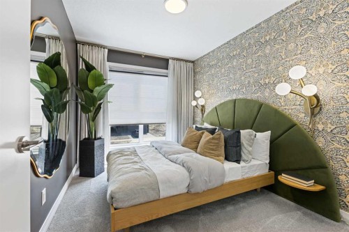 412 Legacy Circle Se, Calgary, AB - Indoor Photo Showing Bedroom