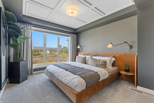 412 Legacy Circle Se, Calgary, AB - Indoor Photo Showing Bedroom
