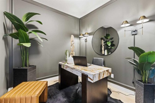 412 Legacy Circle Se, Calgary, AB - Indoor Photo Showing Office