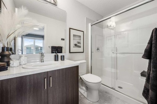 16 Amblefield View Nw, Calgary, AB - Indoor Photo Showing Bathroom