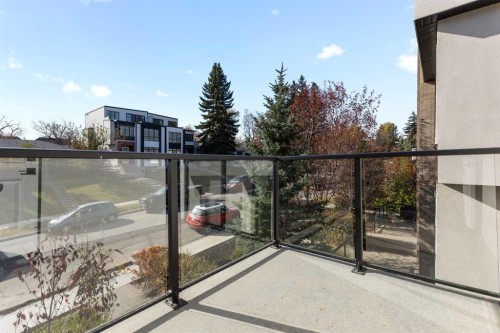 3-1524 29 Avenue Sw, Calgary, AB - Outdoor With Balcony