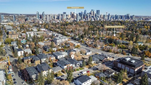 3-1524 29 Avenue Sw, Calgary, AB - Outdoor With View