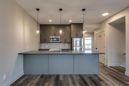 259 Royal Elm Road Nw, Calgary, AB - Indoor Photo Showing Kitchen With Upgraded Kitchen