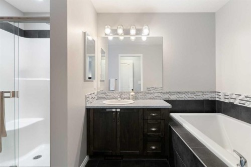 95 Evansborough Common Nw, Calgary, AB - Indoor Photo Showing Bathroom