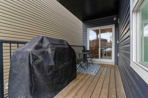 95 Evansborough Common Nw, Calgary, AB - Outdoor With Deck Patio Veranda With Exterior