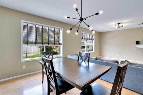 356 Chaparral Drive Se, Calgary, AB - Indoor Photo Showing Dining Room