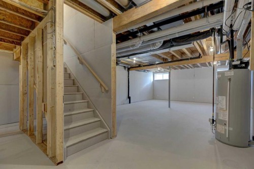 232 Creekstone Circle Sw, Calgary, AB - Indoor Photo Showing Basement