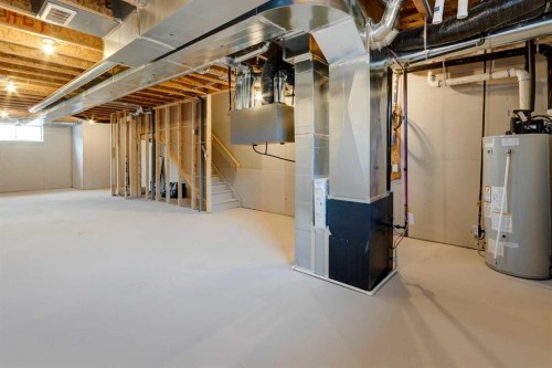 905 Livingston View Ne, Calgary, AB - Indoor Photo Showing Basement