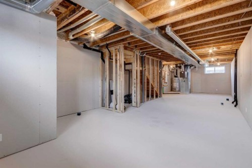 905 Livingston View Ne, Calgary, AB - Indoor Photo Showing Basement