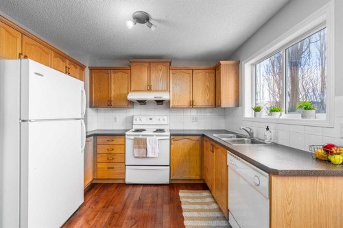 69 Royal Elm Mews, Calgary, AB - Indoor Photo Showing Kitchen With Double Sink