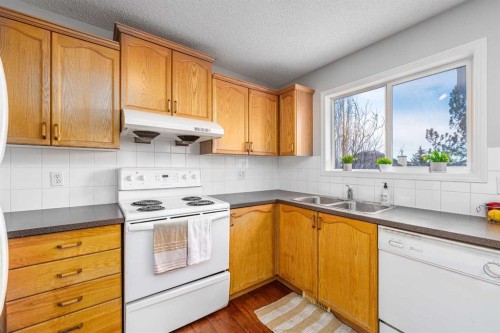 69 Royal Elm Mews, Calgary, AB - Indoor Photo Showing Kitchen With Double Sink