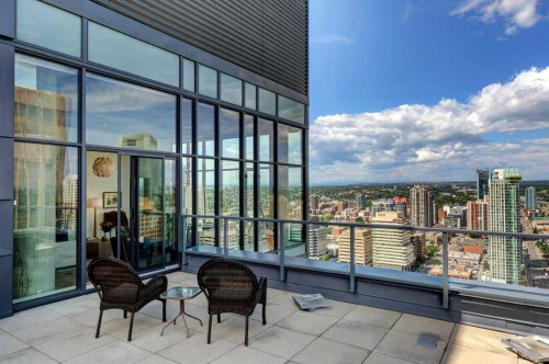 3101-1010 6 Street Sw, Calgary, AB - Outdoor With Balcony