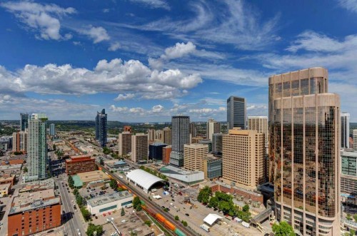 3101-1010 6 Street Sw, Calgary, AB - Outdoor With View