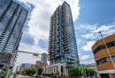 3101-1010 6 Street Sw, Calgary, AB  - Outdoor With Balcony With Facade 