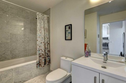 3101-1010 6 Street Sw, Calgary, AB - Indoor Photo Showing Bathroom