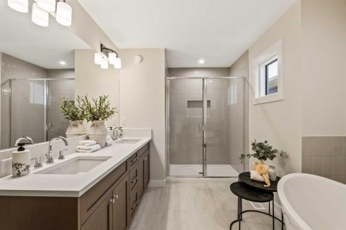 155 Chinook Winds Manor Sw, Airdrie, AB - Indoor Photo Showing Bathroom