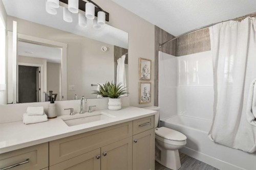 155 Chinook Winds Manor Sw, Airdrie, AB - Indoor Photo Showing Bathroom