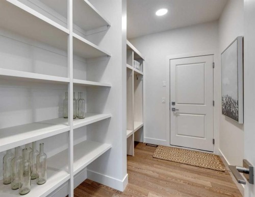 483 Rivercrest View, Cochrane, AB - Indoor With Storage